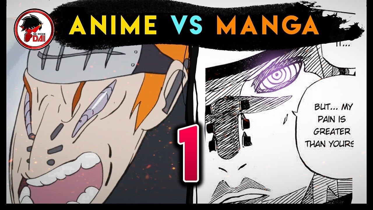 Naruto: Cuando el Manga DESTROZA al ANIME de NARUTO (Parte 1)