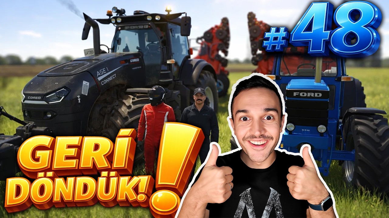 ŞEHİR DIŞINDAYDIM… SONUNDA GERİ GELDİK! 🚜🌾 | FS25 #48