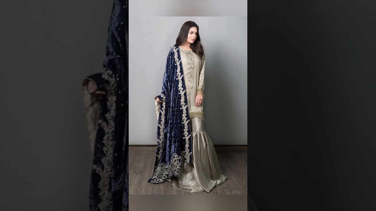 latest sharara designs for wedding and party wear 2025#tahira'sthread&trend#trending #shorts #viral