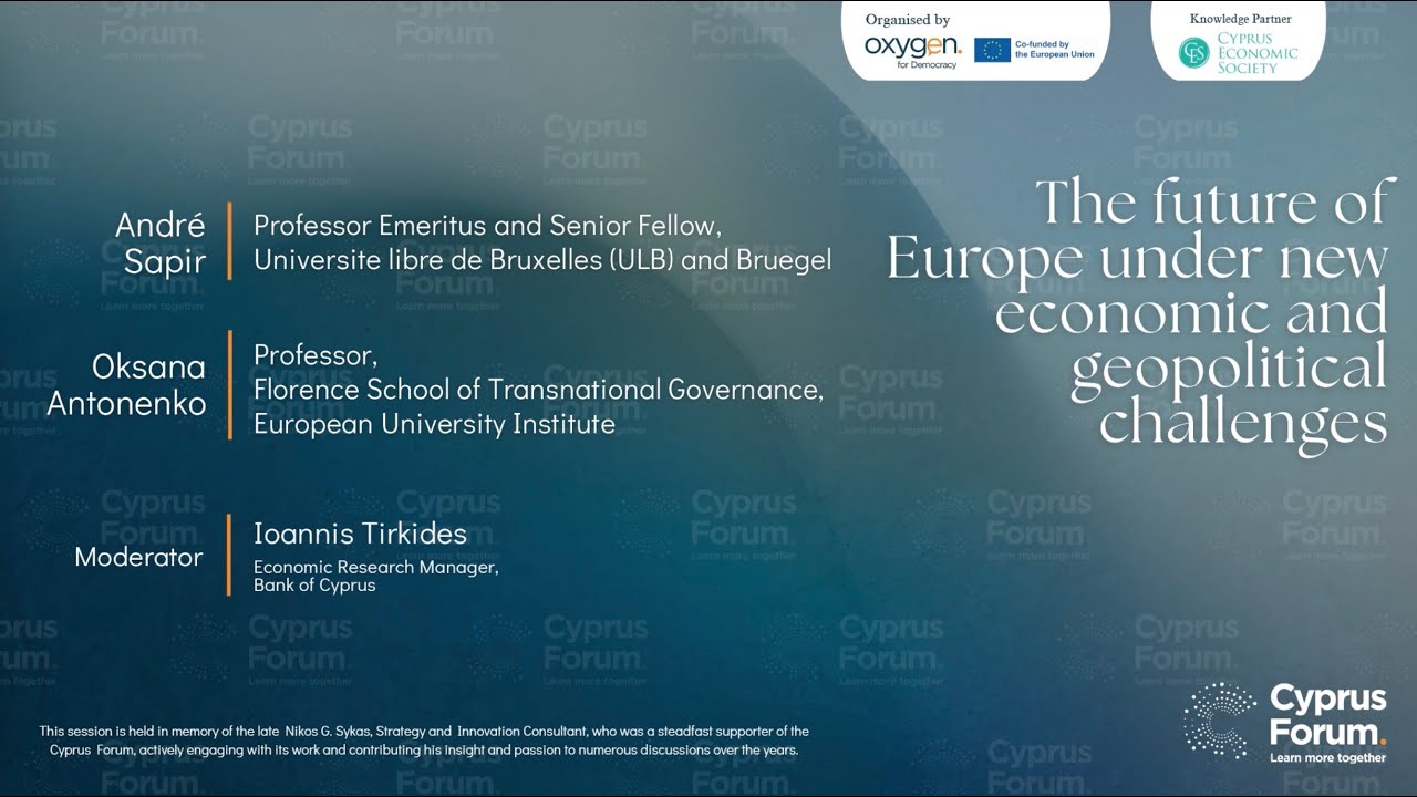 Cyprus Forum 2025 | The Future of Europe Under New Economic and Geopolitical Challenges