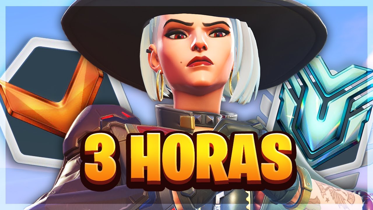 UNRANKED A GM EDUCACIONAL CON ASHE (83% de Winrate) // Sesuko Overwatch 2