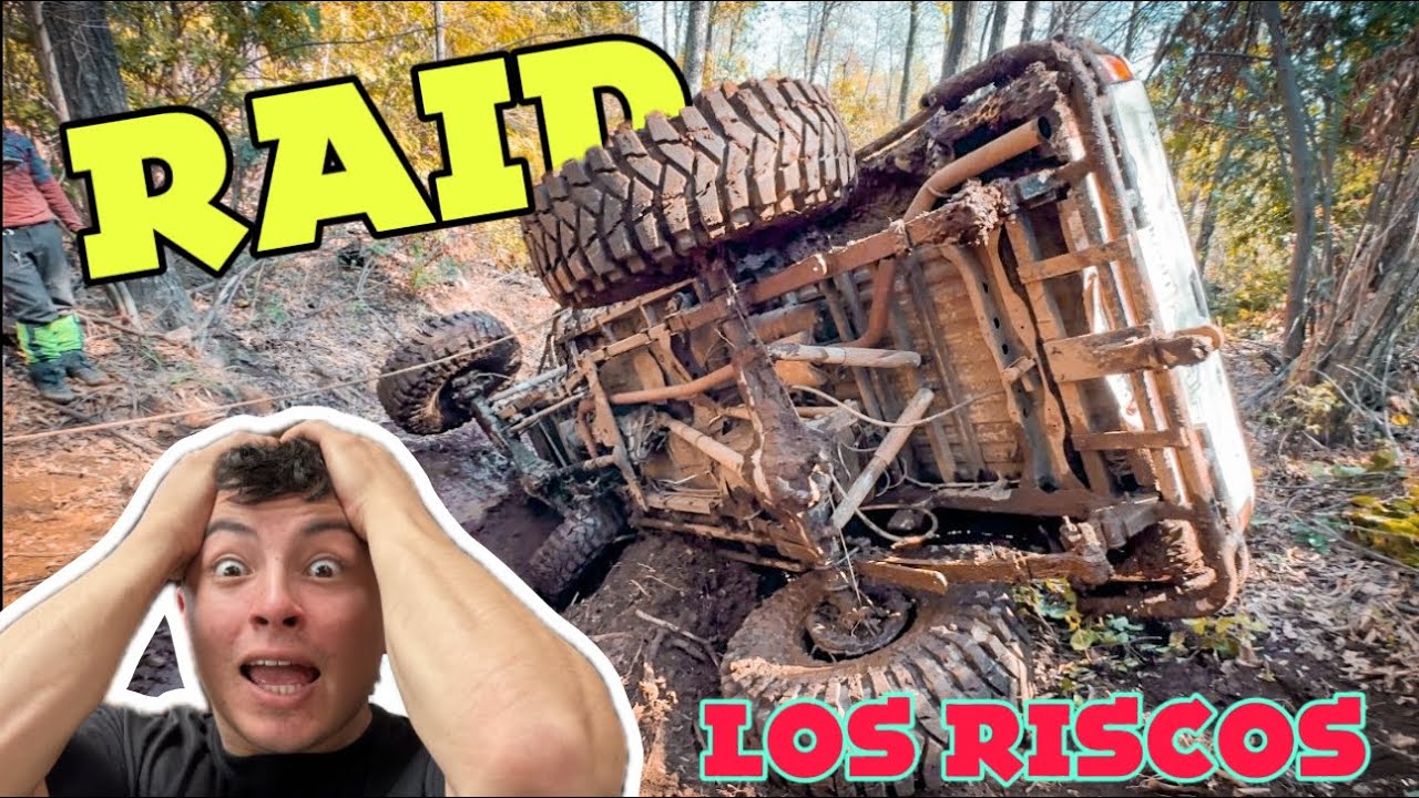 Se volcó la TOYOTA 4x4 en el RAID LOS RISCOS 2024 !! Ñuble
