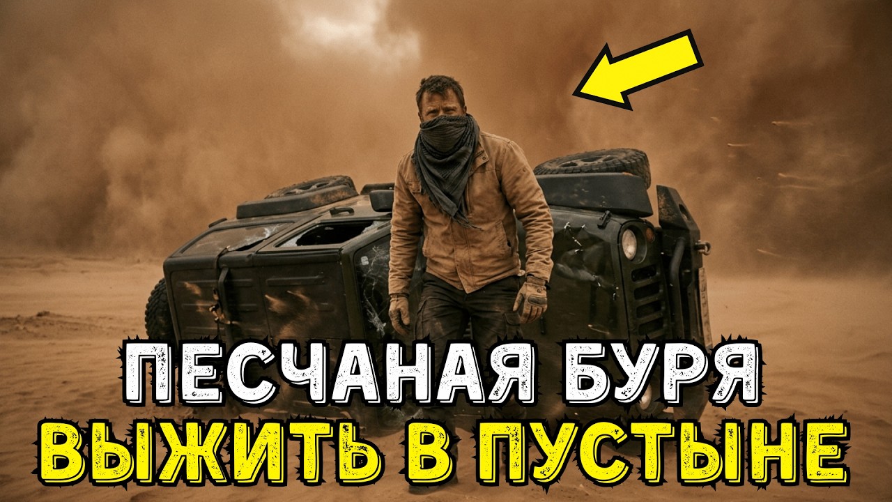 Я Попал В Песчаную Бурю В Пустыне И Чудом Выбрался Из Перевёрнутого Джипа