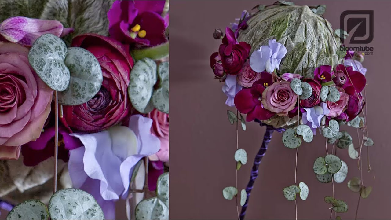 Modern design bridal bouquet