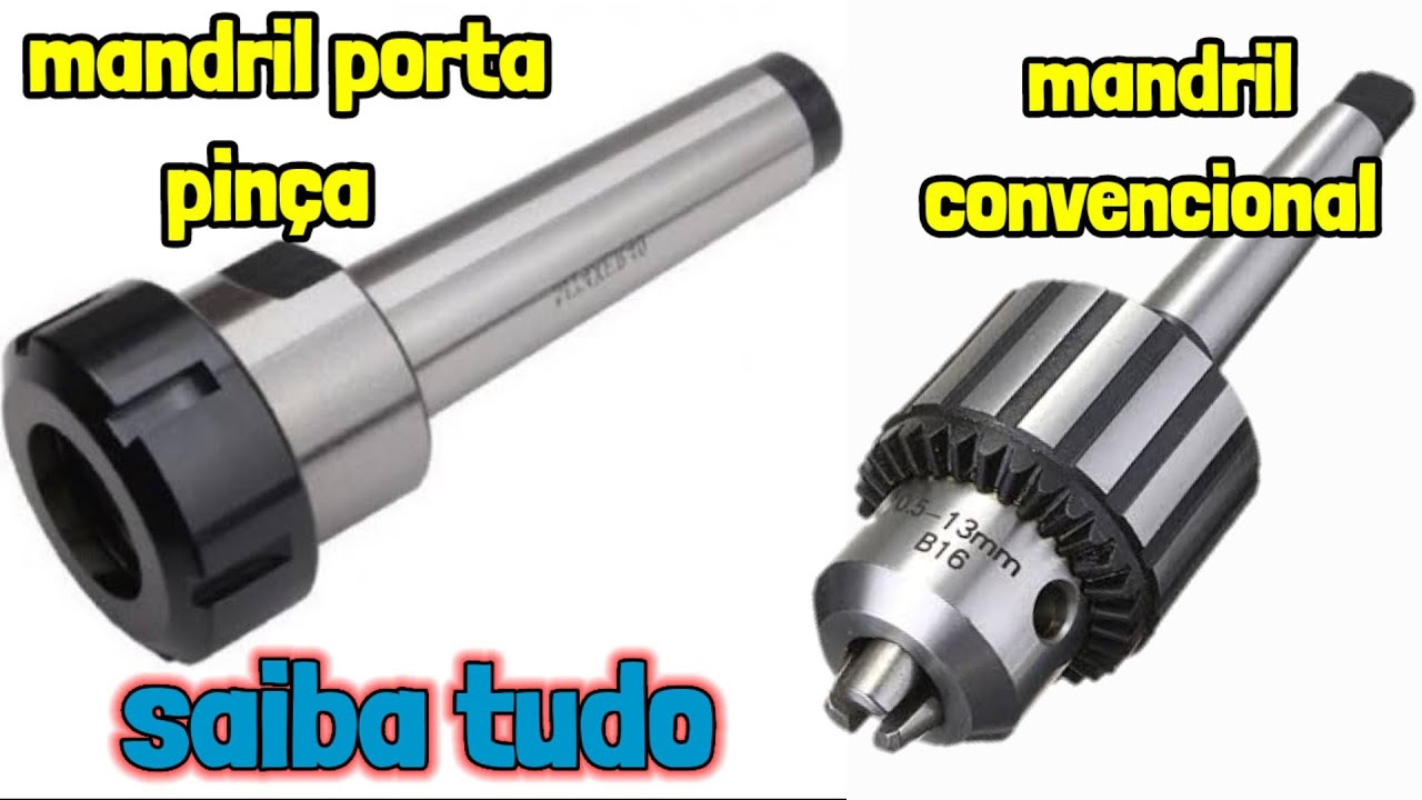 #ferramentas MANDRIL PINÇA COMPARATIVO COM CONVENCIONAL. como comprar mandril pinça.