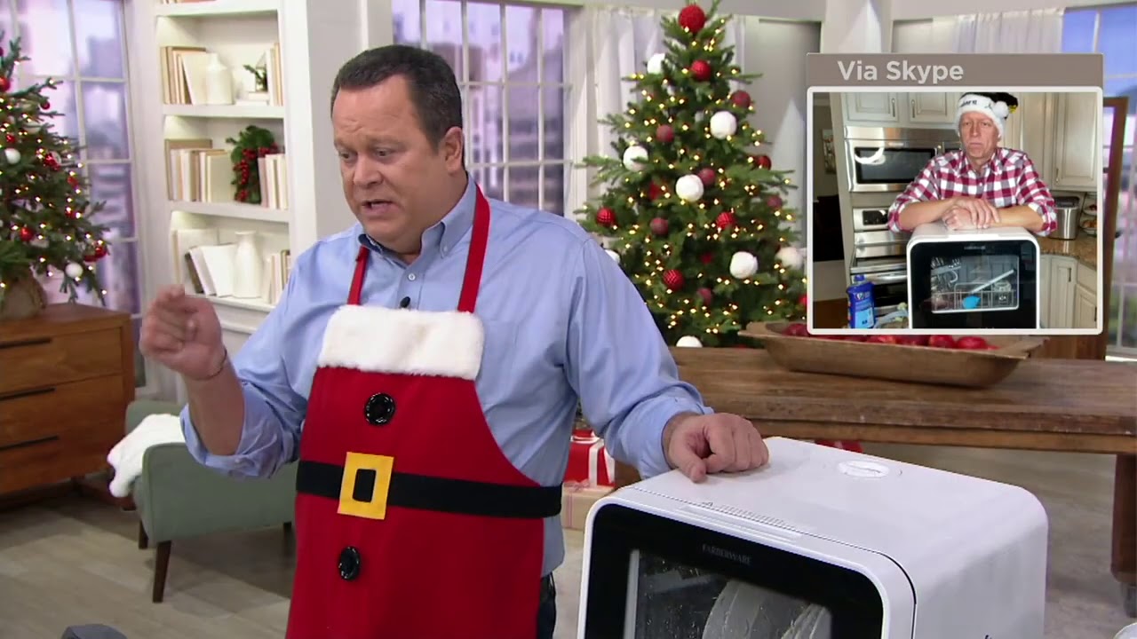 Farberware Professional Countertop Portable Dishwasher on QVC