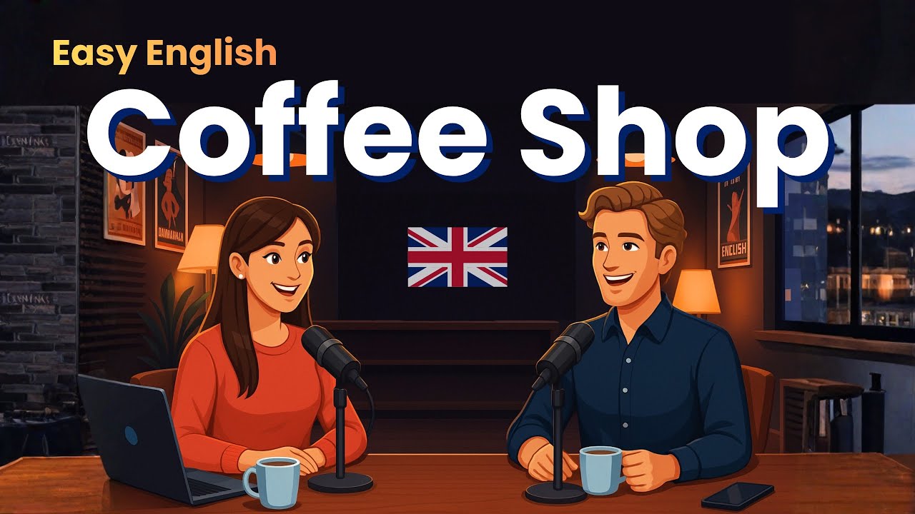 How to Talk at a Coffee Shop in English | Podcast Listening Practice