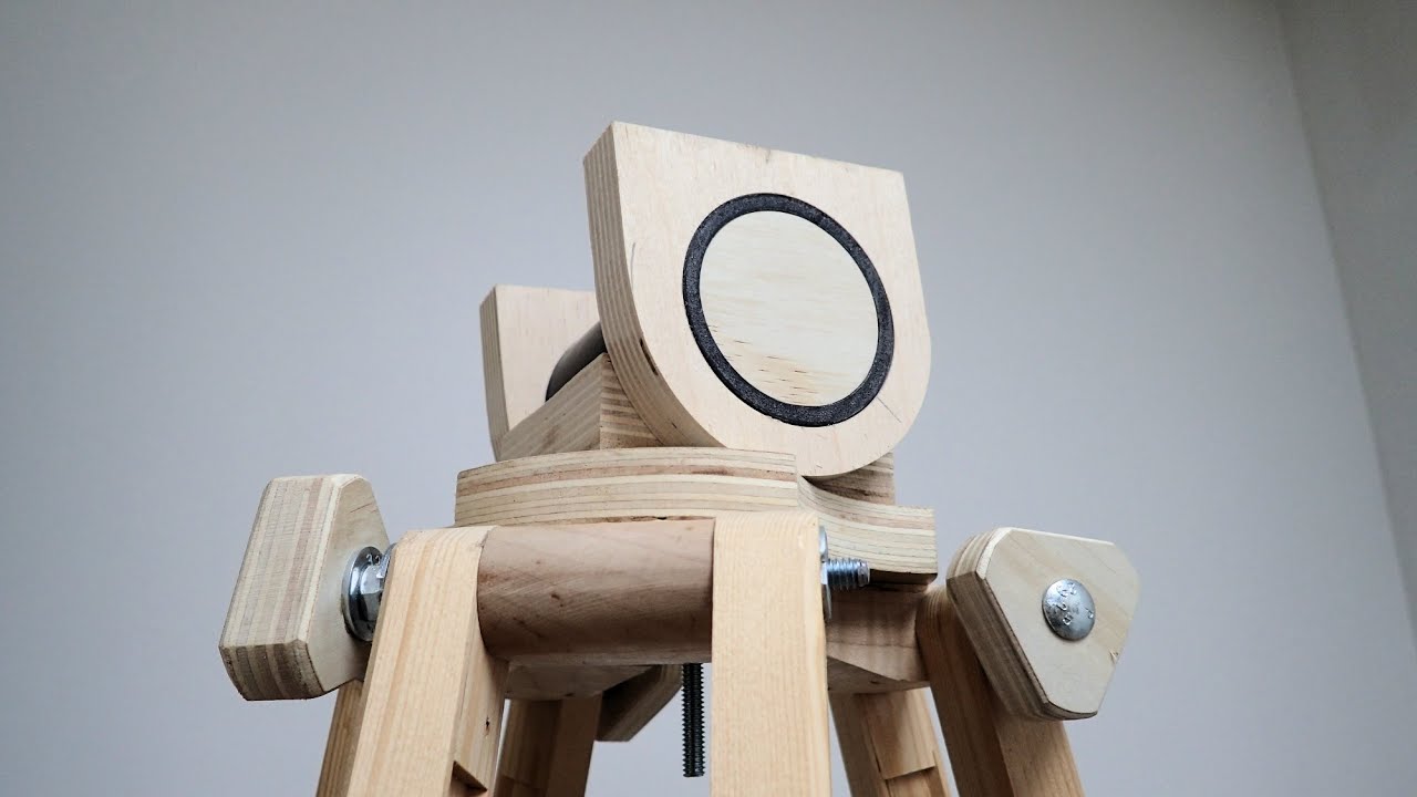 Making A Head For The Wooden Tripod, Part 1