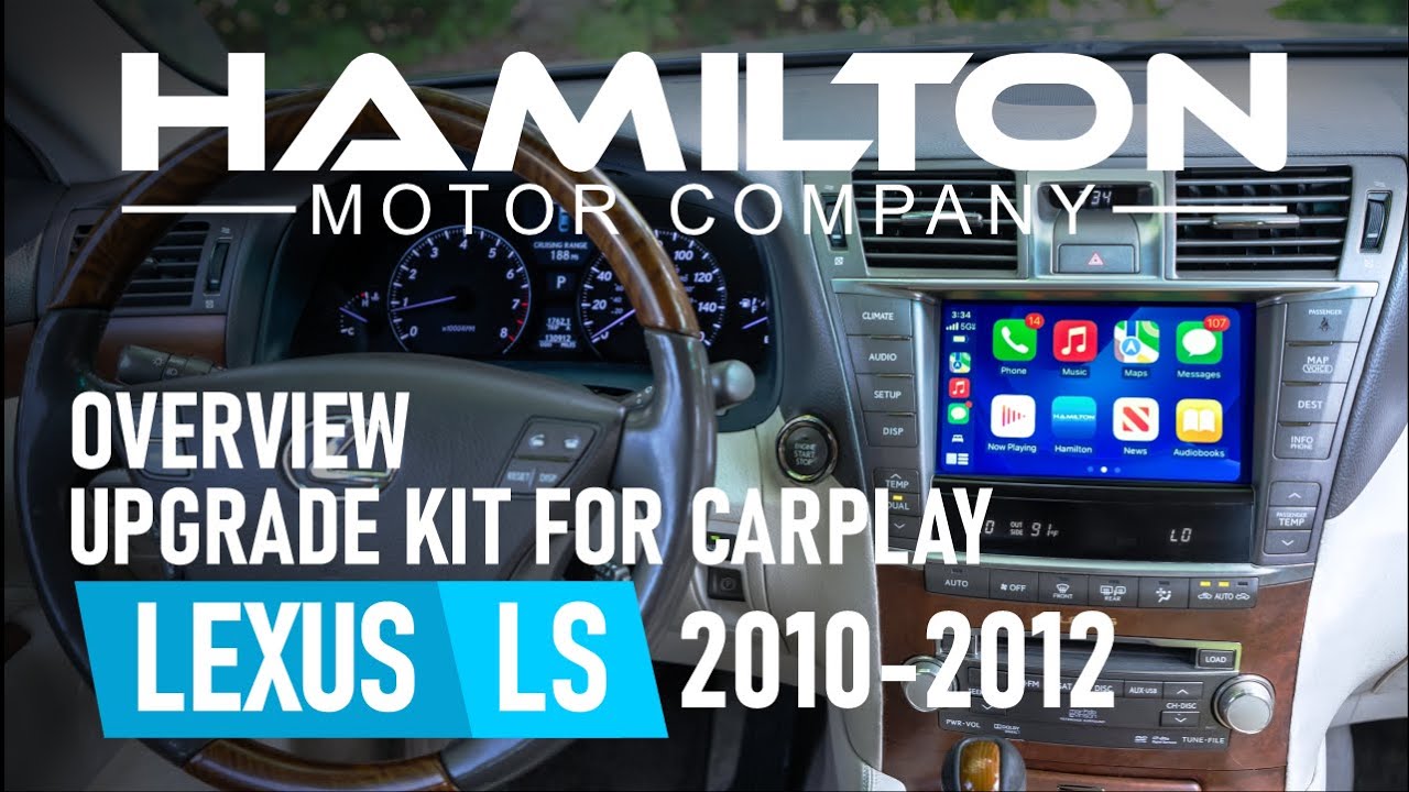 Overview: 2010-2012 Lexus LS Upgrade Kit for Apple CarPlay