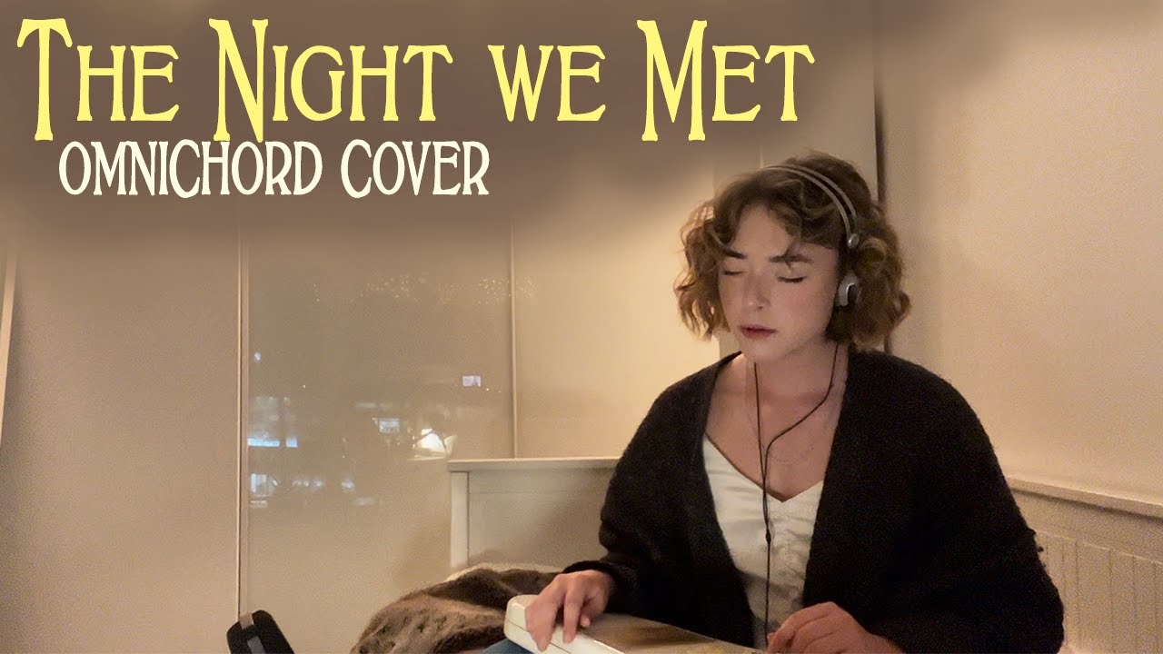 The Night We Met - Omnichord Cover