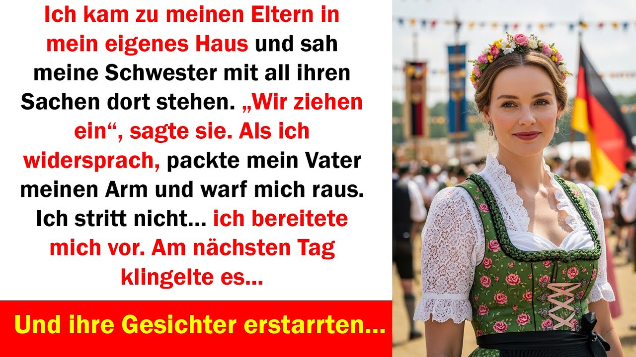 Rausgeworfen aus meinem eigenen Haus doch am nächsten Tag kippte alles.