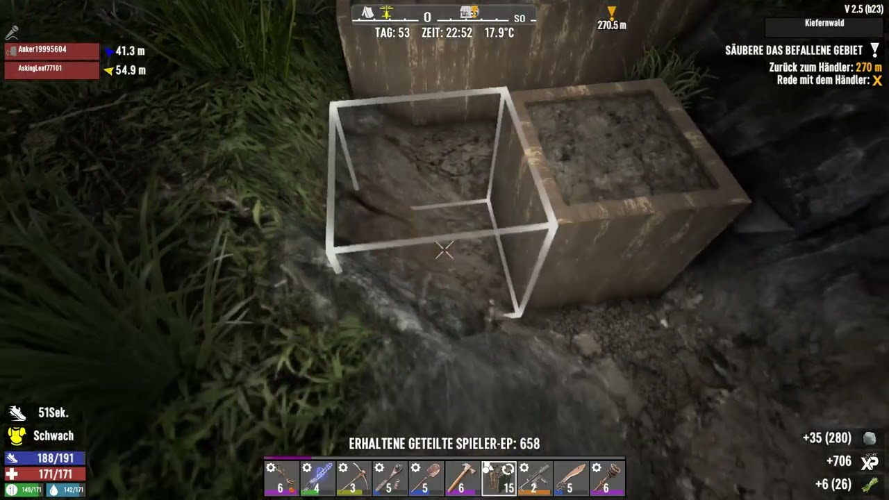 7 Days to Die #23 ÖDLAND zum ersten mal mit Djangos Deutsch German Let's Play coop ko-op