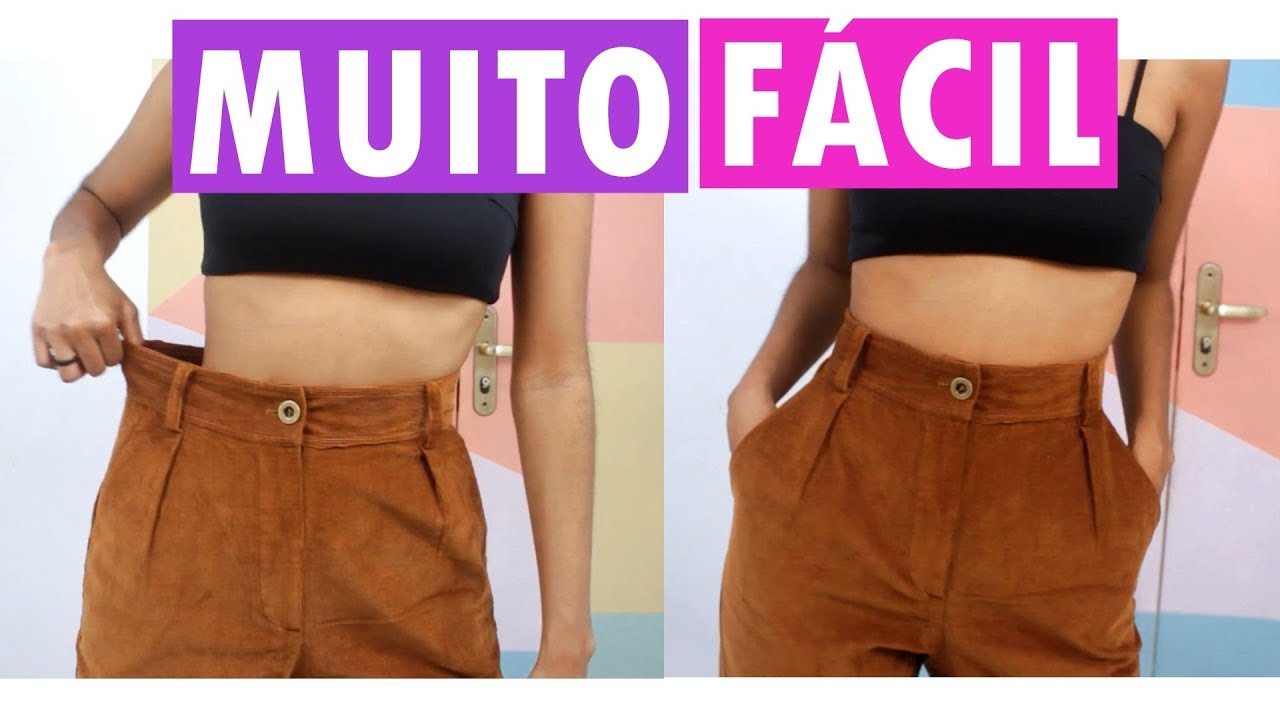 COMO AJUSTAR A CINTURA DA CALÇA | LUCIELLEN ASSIS
