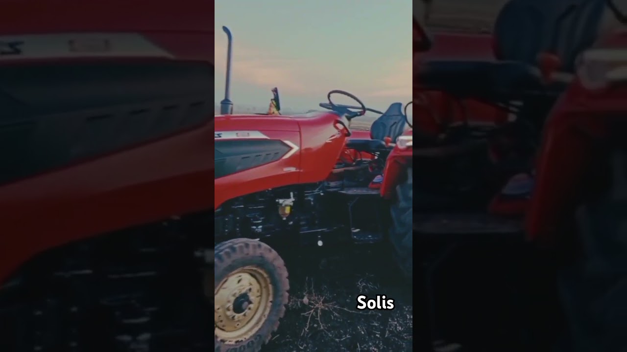 Solis 4215e brand 💪 #automobile #tractor #farming #solis
