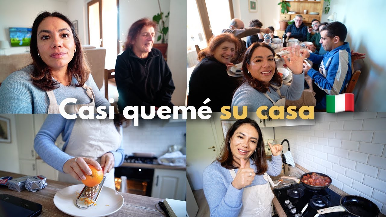 CASI QUEM&Eacute; LA CASA DE MI SUEGRA ITALIANA 😱 + RECETA + REUNI&Oacute;N FAMILIAR