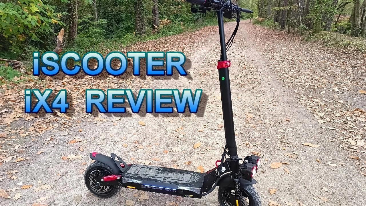 ★ ОБЗОР ЭЛЕКТРОСАМОКАТА iScooter iX4 ★