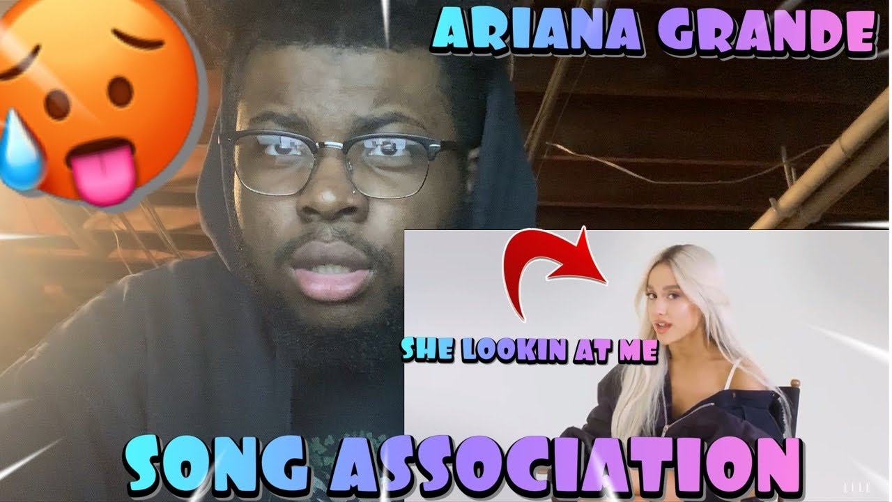 Ariana Grande Premiers a New Song from Sweetener in a Game if Song Association | ELLE - REACTION