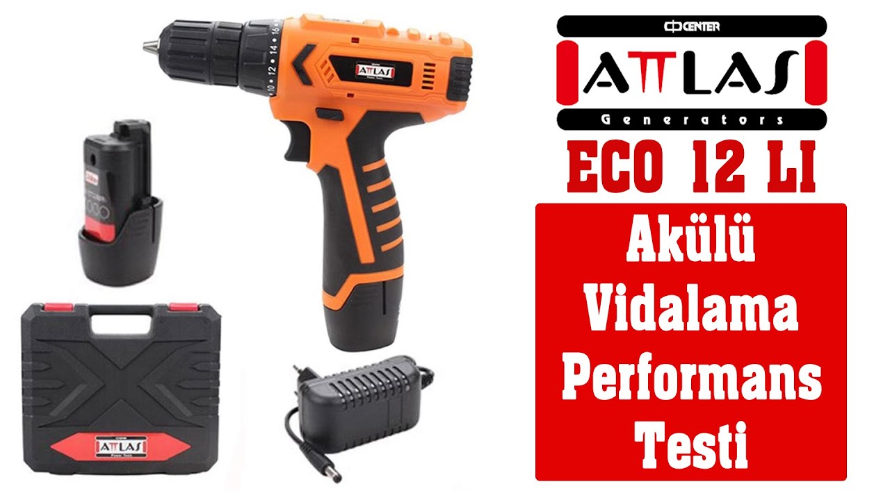 ATTLAS ECO V 12 LI AKÜLÜ VİDALAMA PERFORMANS TESTİ