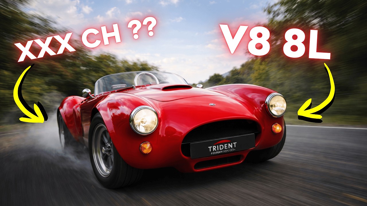 L'ESSAI TRIDENT : AC COBRA (AUTOKRAFT) 🐍
