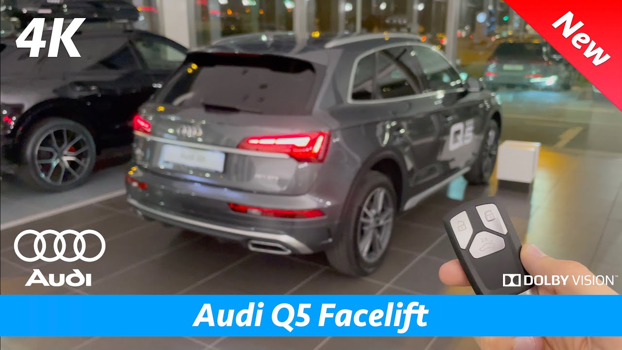 Audi Q5 S Line 2021 - ПОЛНЫЙ подробный обзор в 4K | Экстерьер - Интерьер (Facelift)