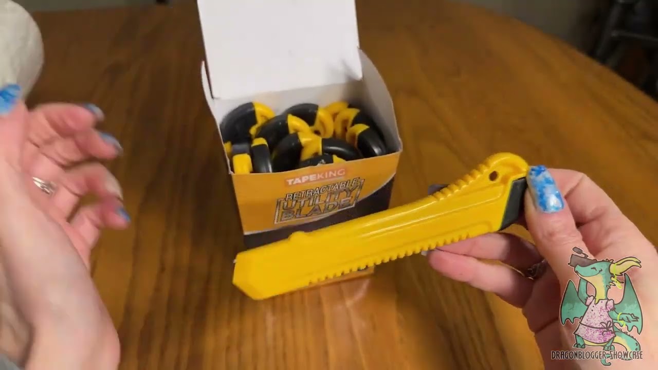 Showcasing Tape King Utility Knife Box Cutters