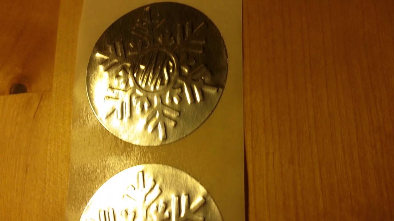 Silver foil sticker embossing HMS nation