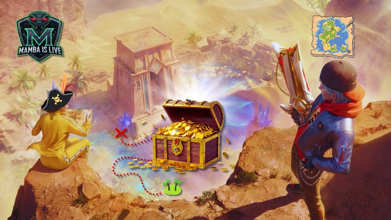 Finding the LOST TREASURE in Free Fire! 💎 #freefire #garenafreefire #freefiremax