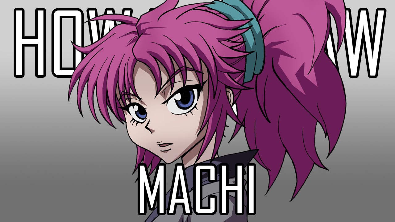 Draw Machi Hunter X Hunter - Quick Simple Easy How To Steps For Beginners 19