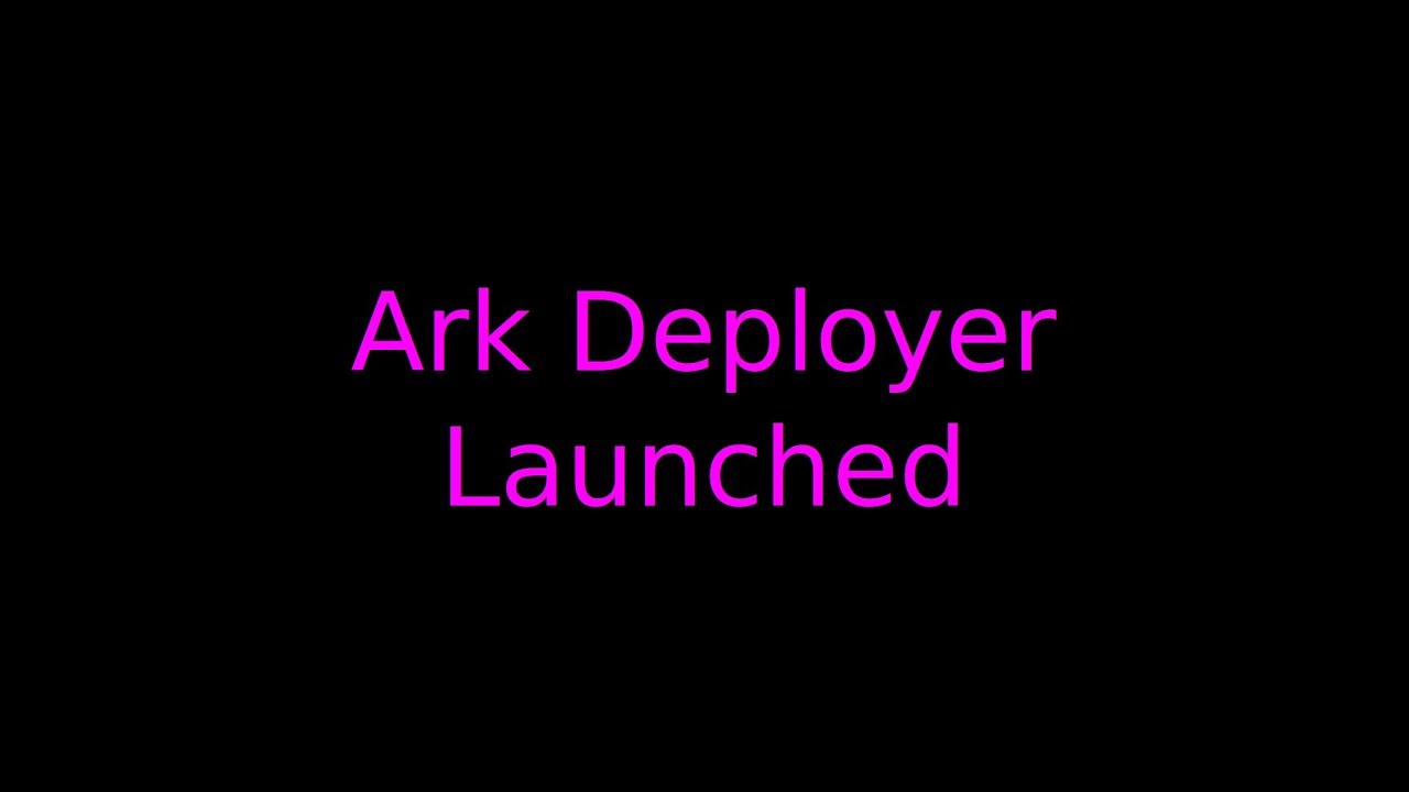 Ark Deployer has Launched, my trade positions