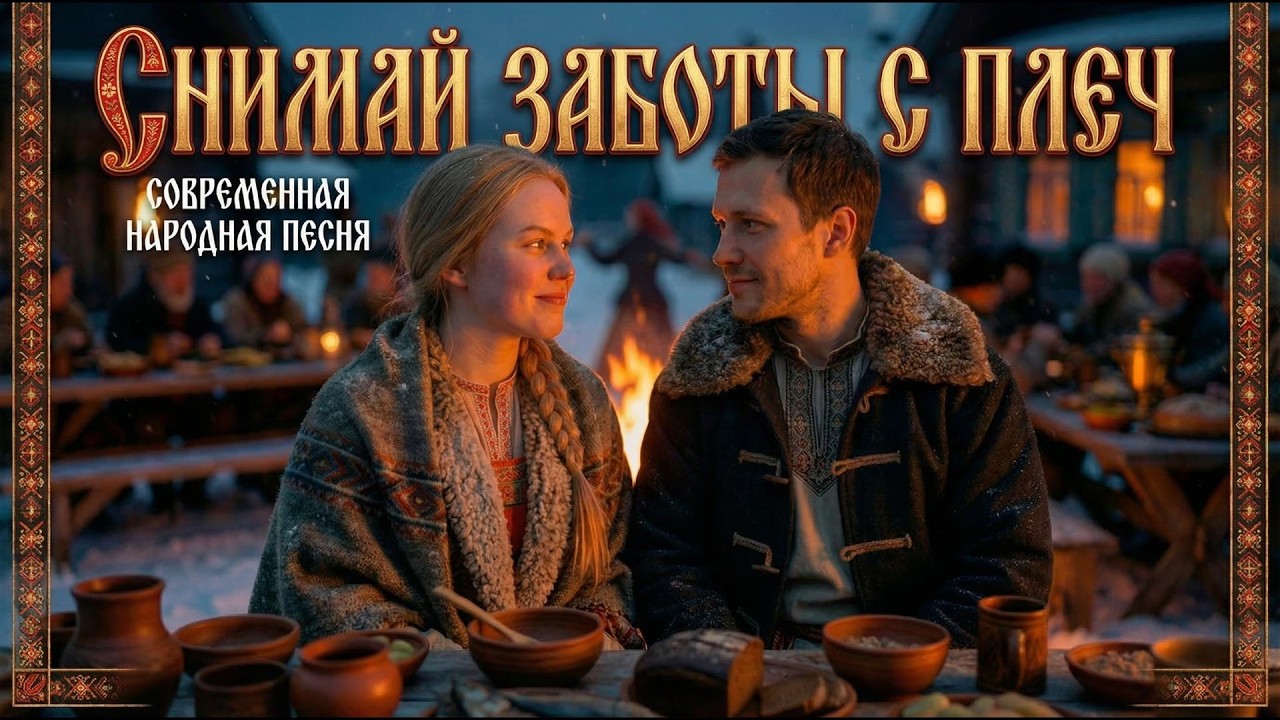 СНИМАЙ ЗАБОТЫ С ПЛЕЧ —  Русский фолк (Клип)
