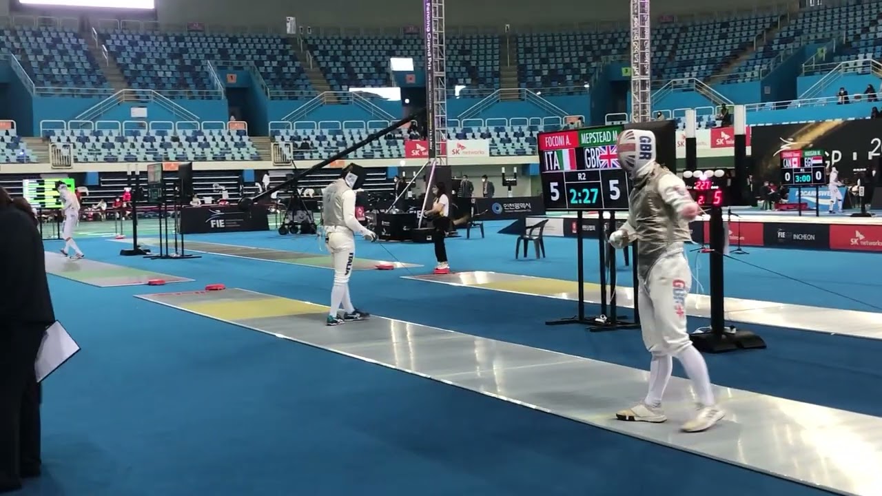2022 Incheon Fencing Foil Grand Prix FOCONI vs MEPSTEAD T8