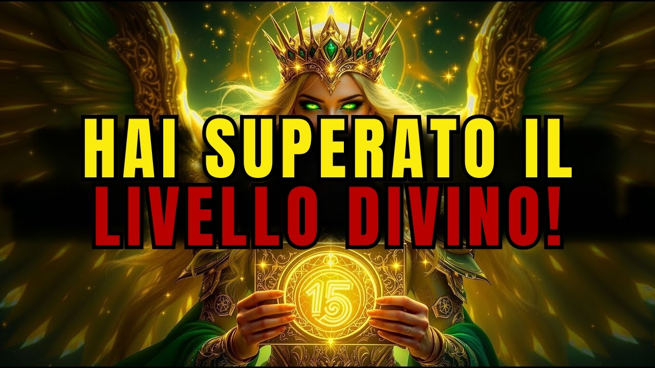 ELETTO(A)‼️ Hai SUPERATO il LIVELLO DIVINO 🔥 — Nemmeno DIO se lo aspettava! 🤯👑