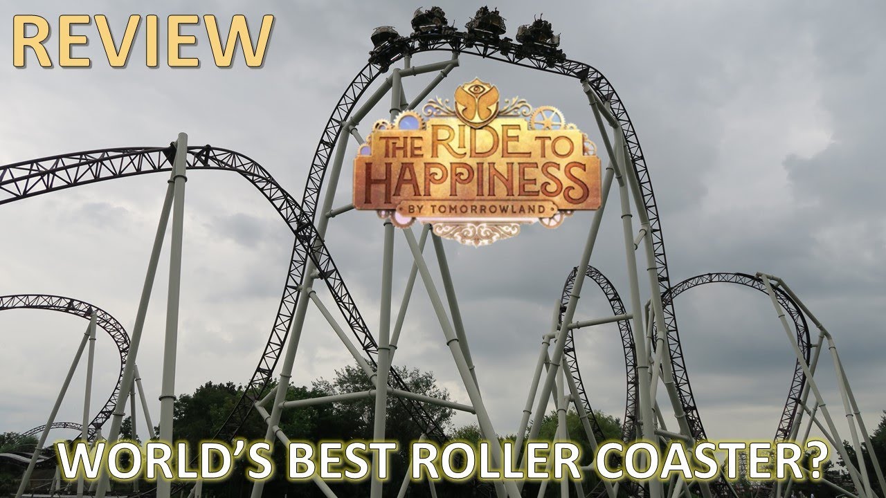 Ride to Happiness Review, Plopsaland De Panne Mack Spinner | World's Best Roller Coaster?