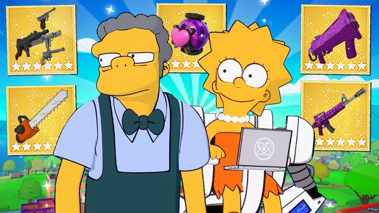 Fortnite Simpsons *FIRST* UPDATE is HUGE