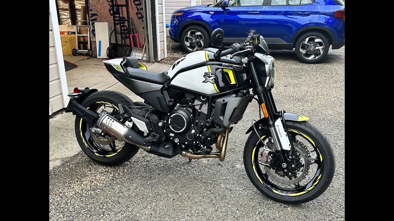 Taking a ride on the CFMOTO 700 CL X Sport