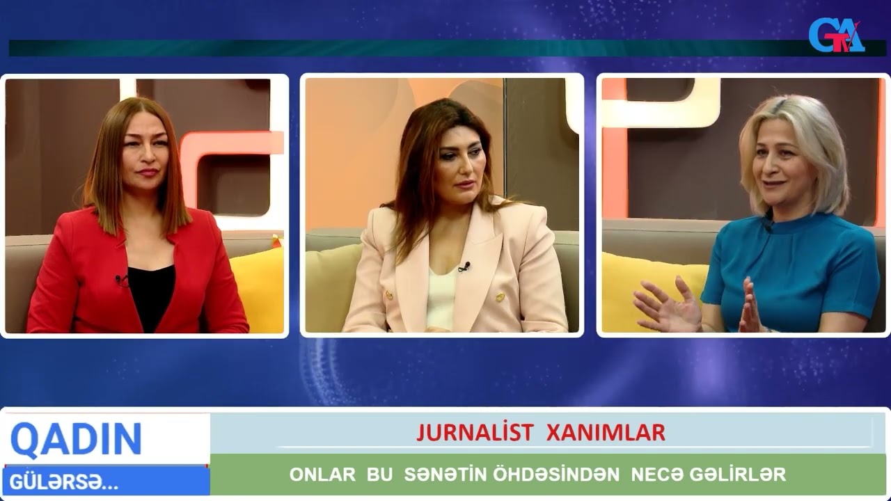 JURNALİST XANIMLAR. 