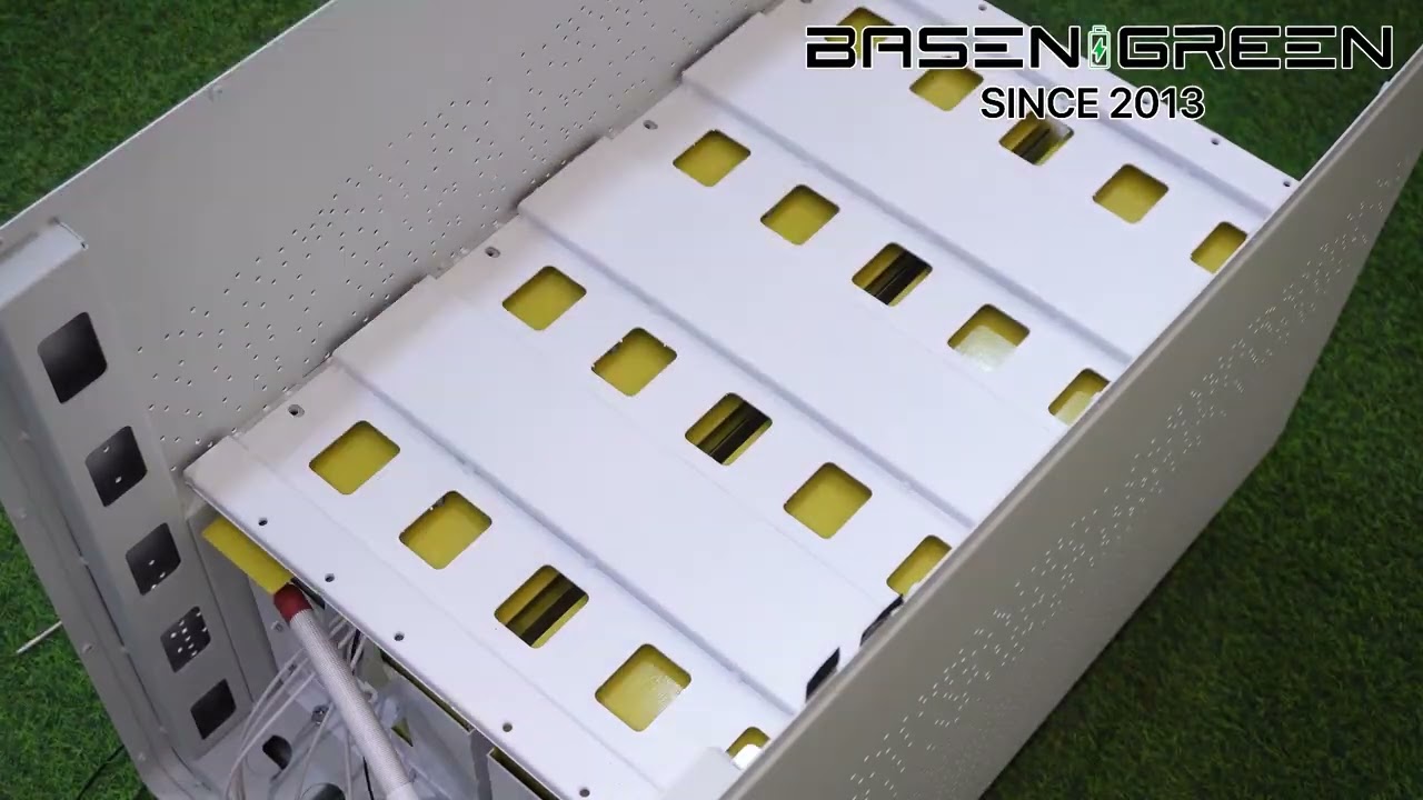 BASENGREEN BR-PC-LV30KWH LiFePO4 Battery | Production Video
