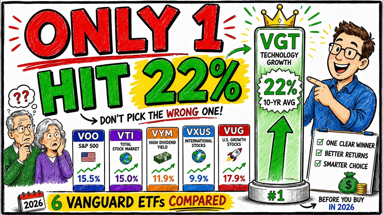Before You Buy Vanguard ETFs in 2026, Watch This Comparison