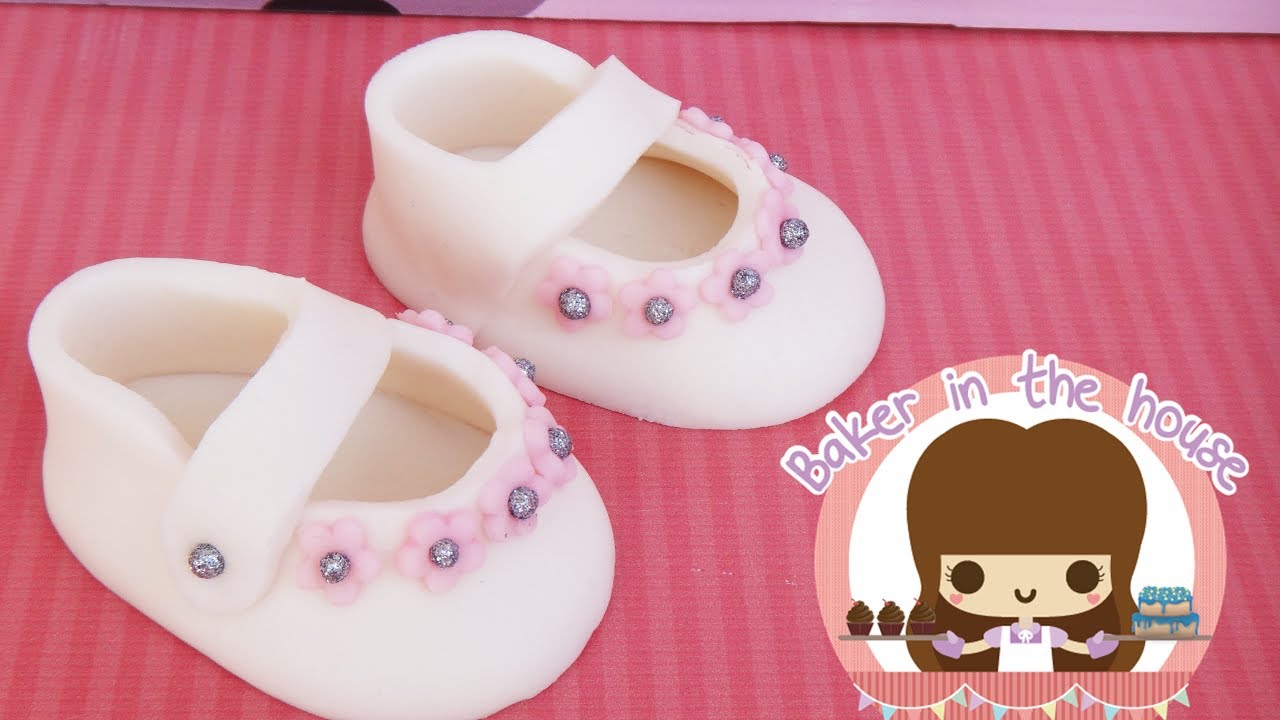 👶🏻 ZAPATITOS de BEBÉ en FONDANT