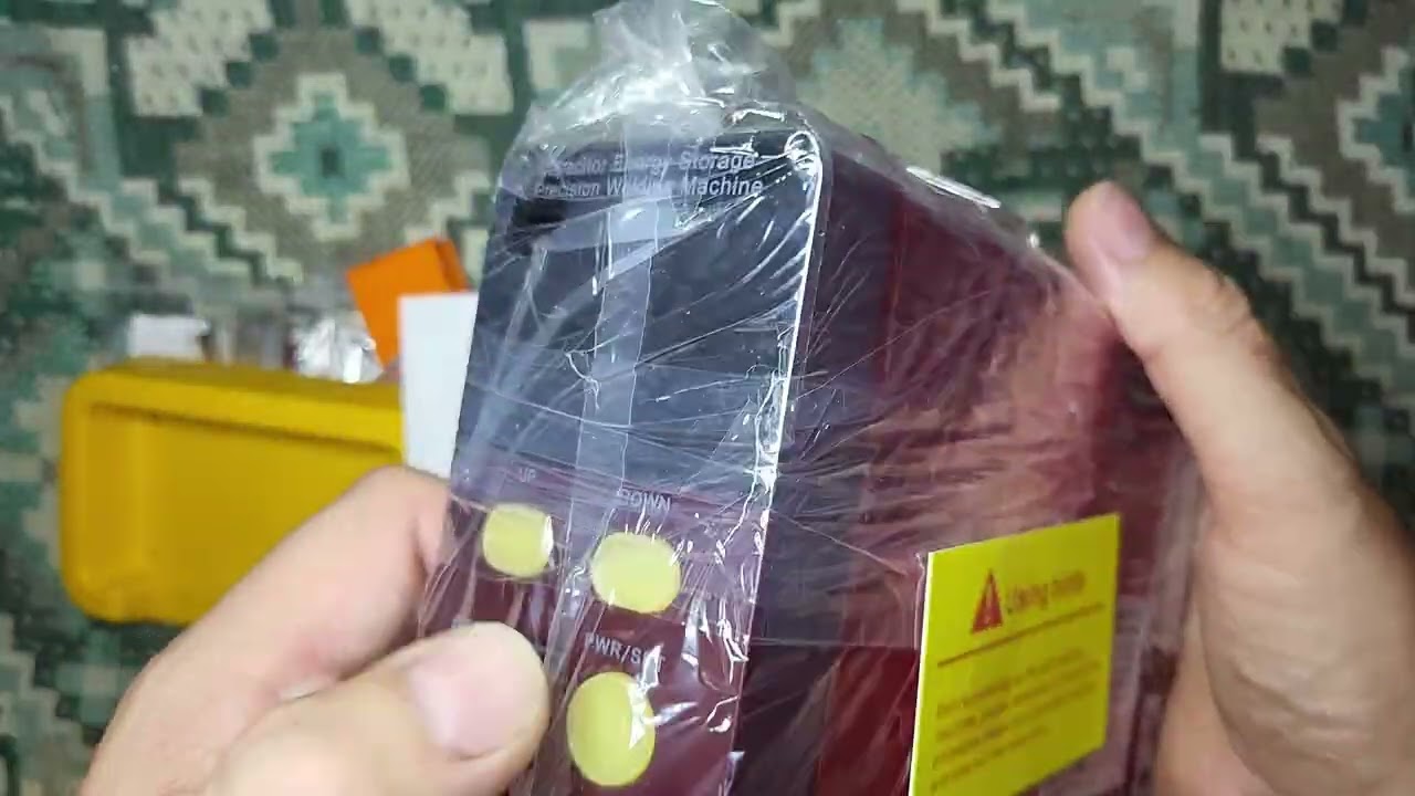 Купил новую сварку - Glitter 801D. Конденсаторный аппарат точечной сварки аккумуляторов.