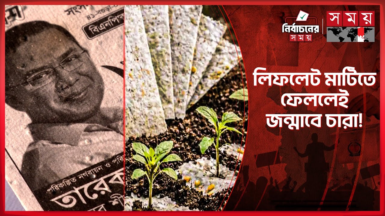 বনকাগজের লিফলেটে তারেক রহমানের ব্যতিক্রমী প্রচারণা | Tarique Rahman | BNP | Election Campaign