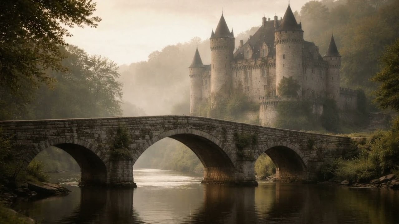 Peaceful Medieval Instrumental Music 432Hz | Lute & Harp for Sleep & Focus 1 Hour
