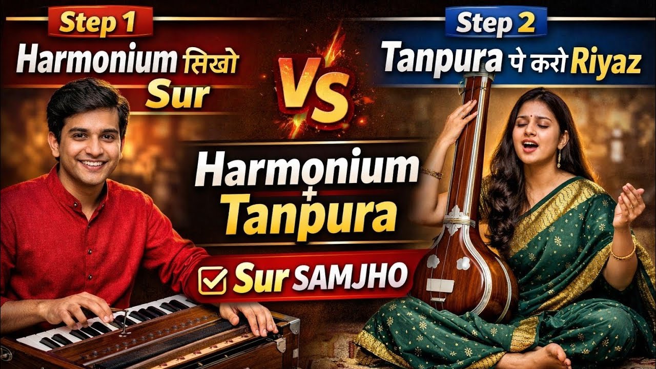 Singing सीखने के लिए Tanpura या Harmonium? सच जानिए | Beginners Singer की सबसे बड़ी गलती