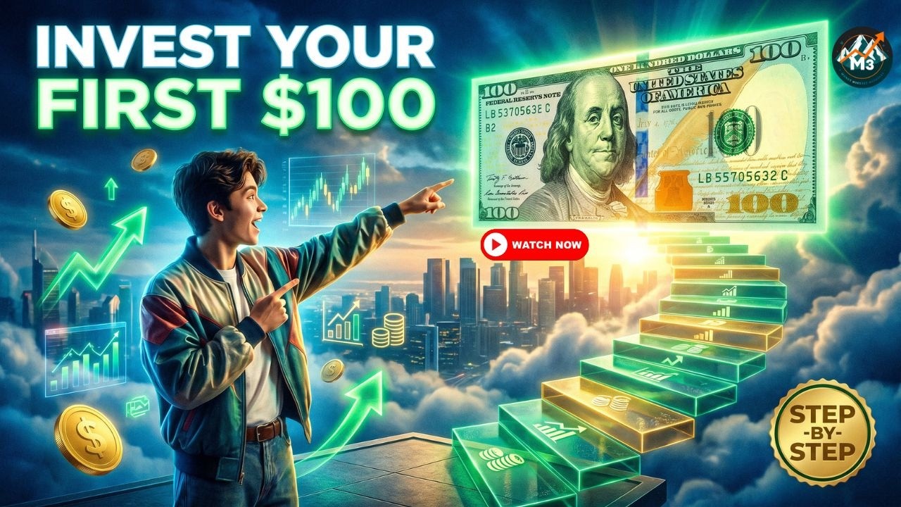 How to Start Investing with Just $100 in 2026 | Beginner's Guide to Building Wealth 💰📈