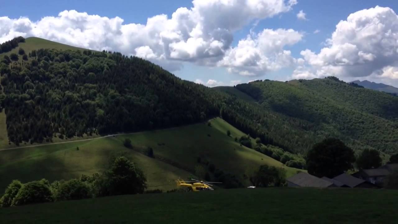 Elisoccorso di Bergamo all'Alpe di Ossuccio - Lago di Como