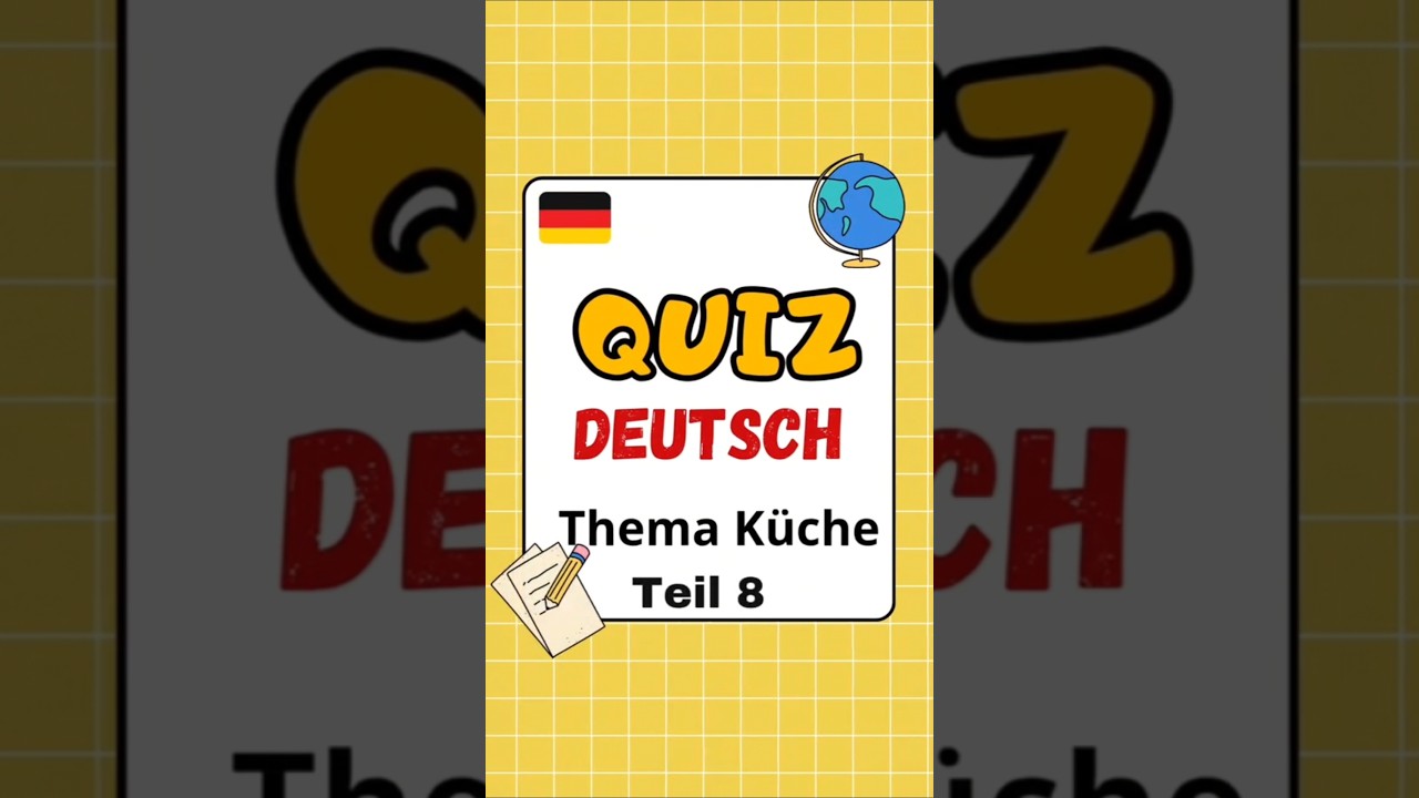 Küche : Deutsch lernen Singular Nom Akk Dat Gen 
