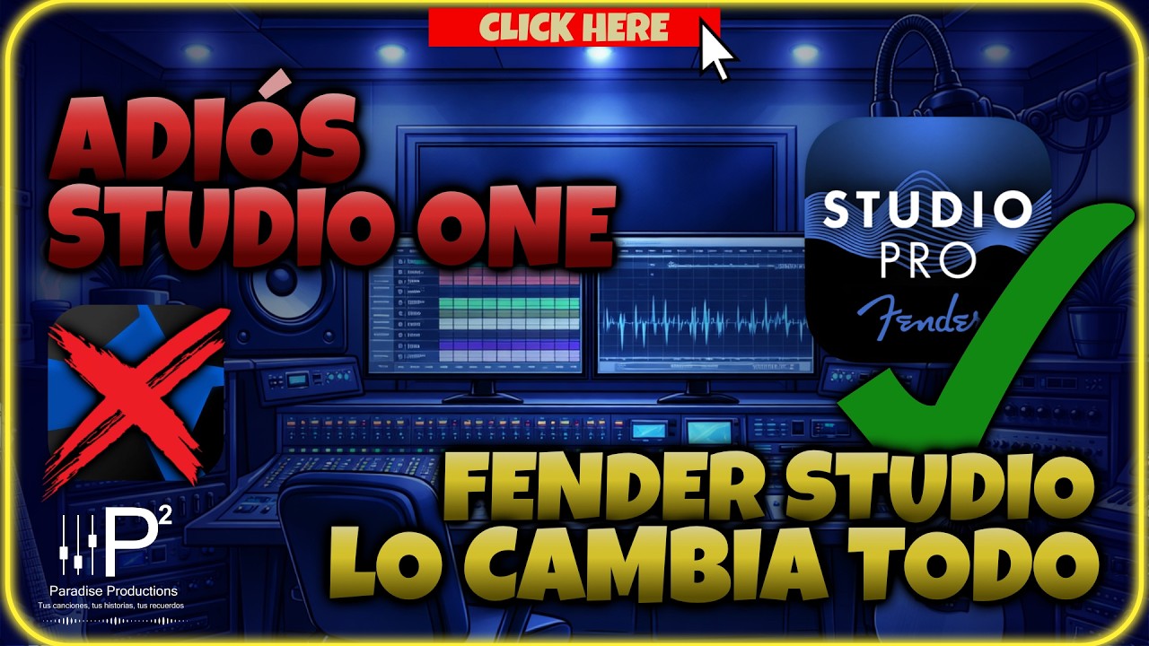 ¡Adiós Studio One! Fender acaba de cambiarlo TODO 😱😱😱 - Paradise Productions