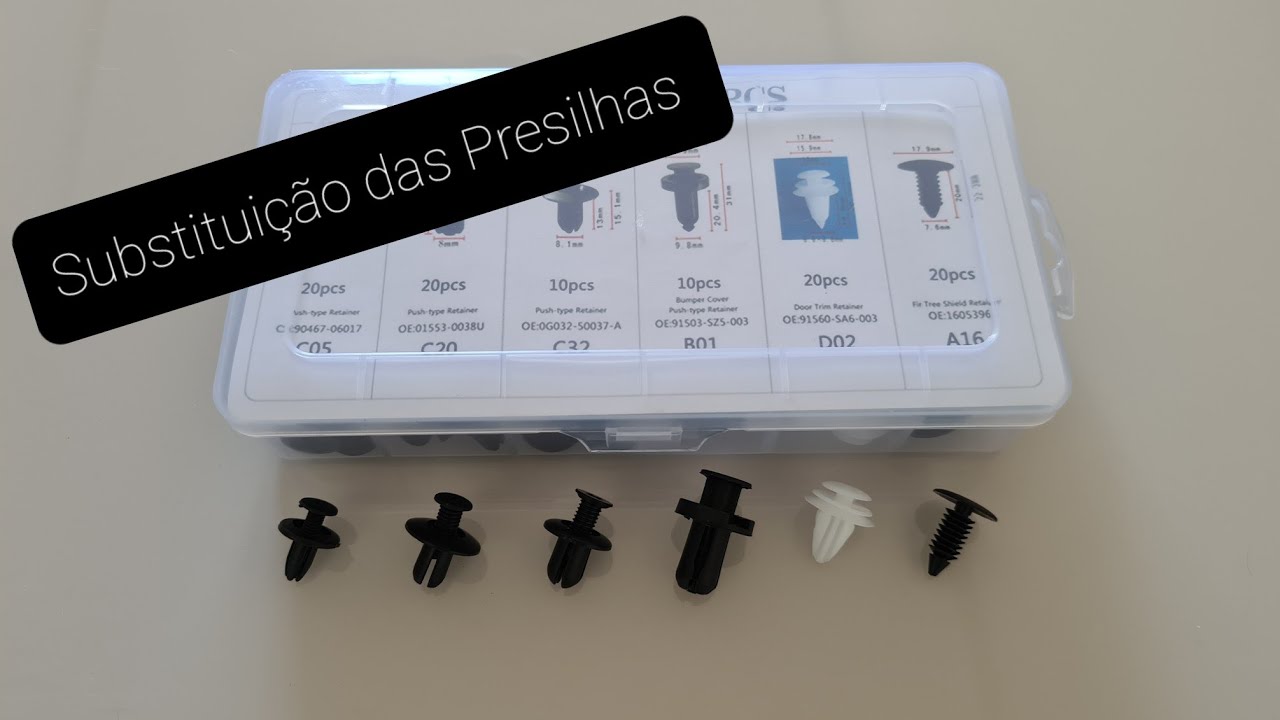 Dica: Substituição das presilhas do carro