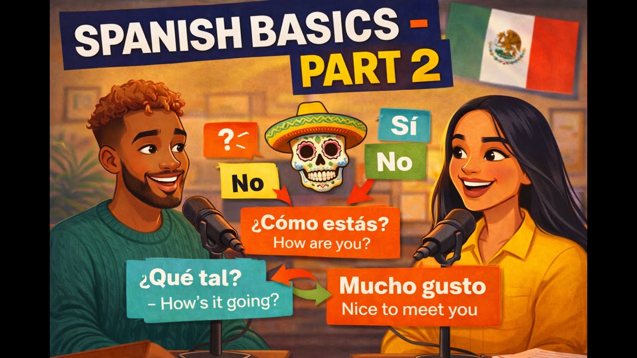 Spanish Basics – Part 2 | Simple Questions & Everyday Spanish (Beginner Friendly)