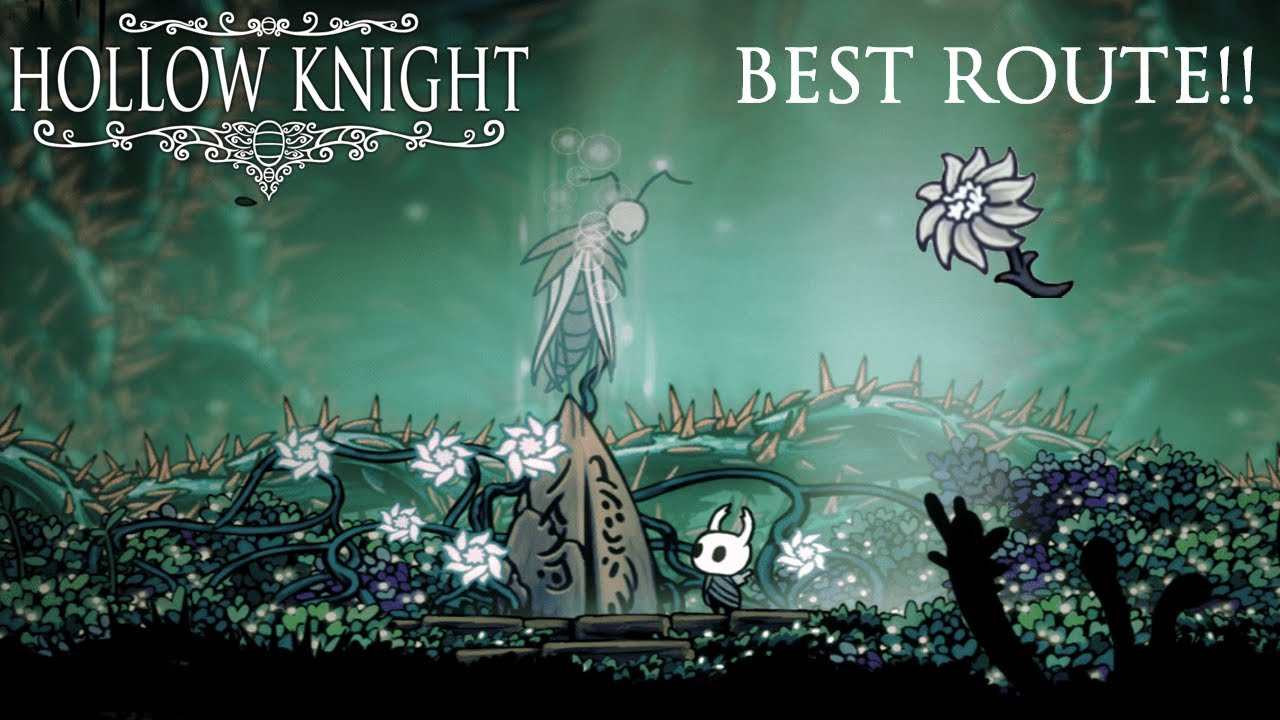 Hollow Knight: Delicate Flower Quest (Best Route)
